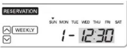 LG ARNH04GK3A2 - Programmation : Programmation hebdomadaire - 1