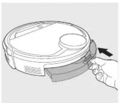 ECOVACS DEEBOT OZMO 937 - Attach Cleaning Cloth; Install the Cleaning Cloth Plate and the Reservoir. - 3