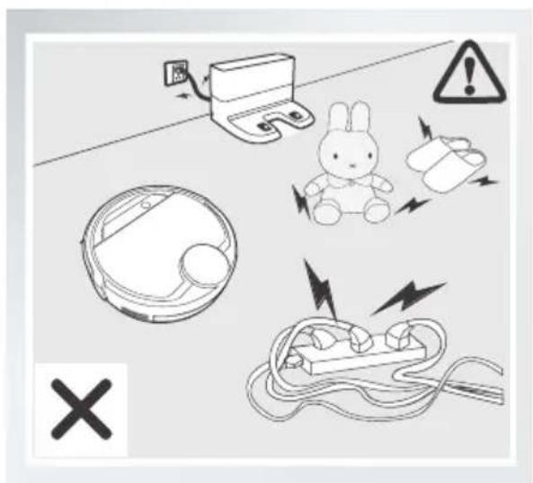 ECOVACS DEEBOT OZMO 937 - Avertissement: ne pas utiliser le DEEBOT sur une surface humide ou mouillée. - 3