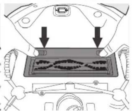 ECOVACS DEEBOT OZMO 937 - Instale la opticon de cepillo principal - 3