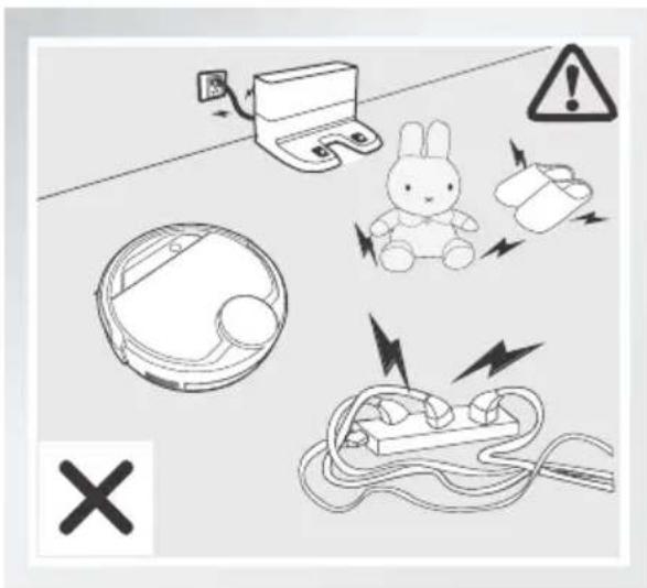 ECOVACS DEEBOT OZMO 937 - WARNING: Do not use DEEBOT on wet surfaces or surfaces with standing water. - 3