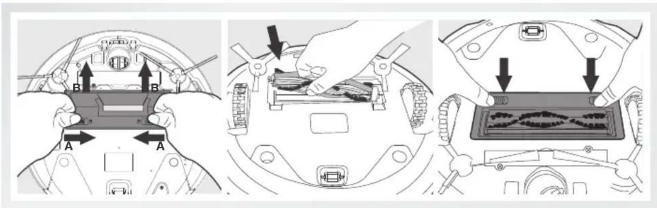 ECOVACS DEEBOT OZMO 937 - Installation de l'accessoire de brosse principale - 1