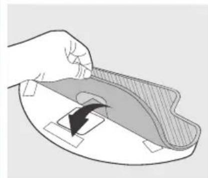 ECOVACS DEEBOT OZMO 937 - Attach Cleaning Cloth; Install the Cleaning Cloth Plate and the Reservoir. - 1
