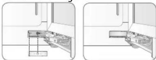 LG S3MFBN - INSTALLING HINGE COVERS - 1