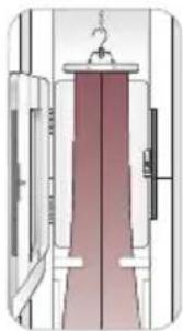 LG S3MFBN - Colocación de pantalones en las perchas para pantalones - 1