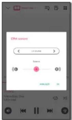 LG NP8540 - Selection des effets sonores - 2