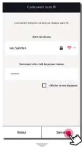 LG NP8540 - Connexion de l'enceinte à votre réseau via la méthode de configuration Wi-Fi (Android) - 8