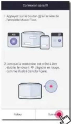 LG NP8540 - Connexion de l'enceinte à votre réseau via la méthode de configuration Wi-Fi (Android) - 6