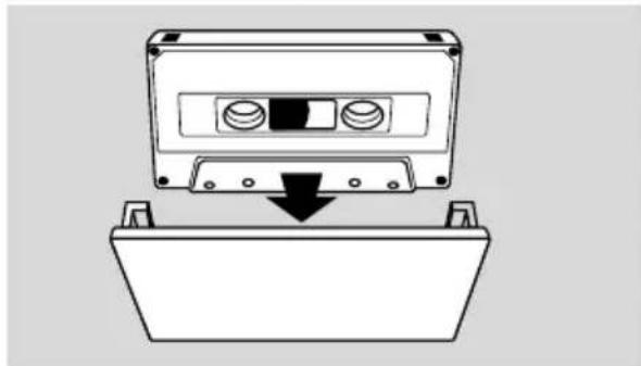 PHILIPS FWD796 - Introduction d'une cassette - 1