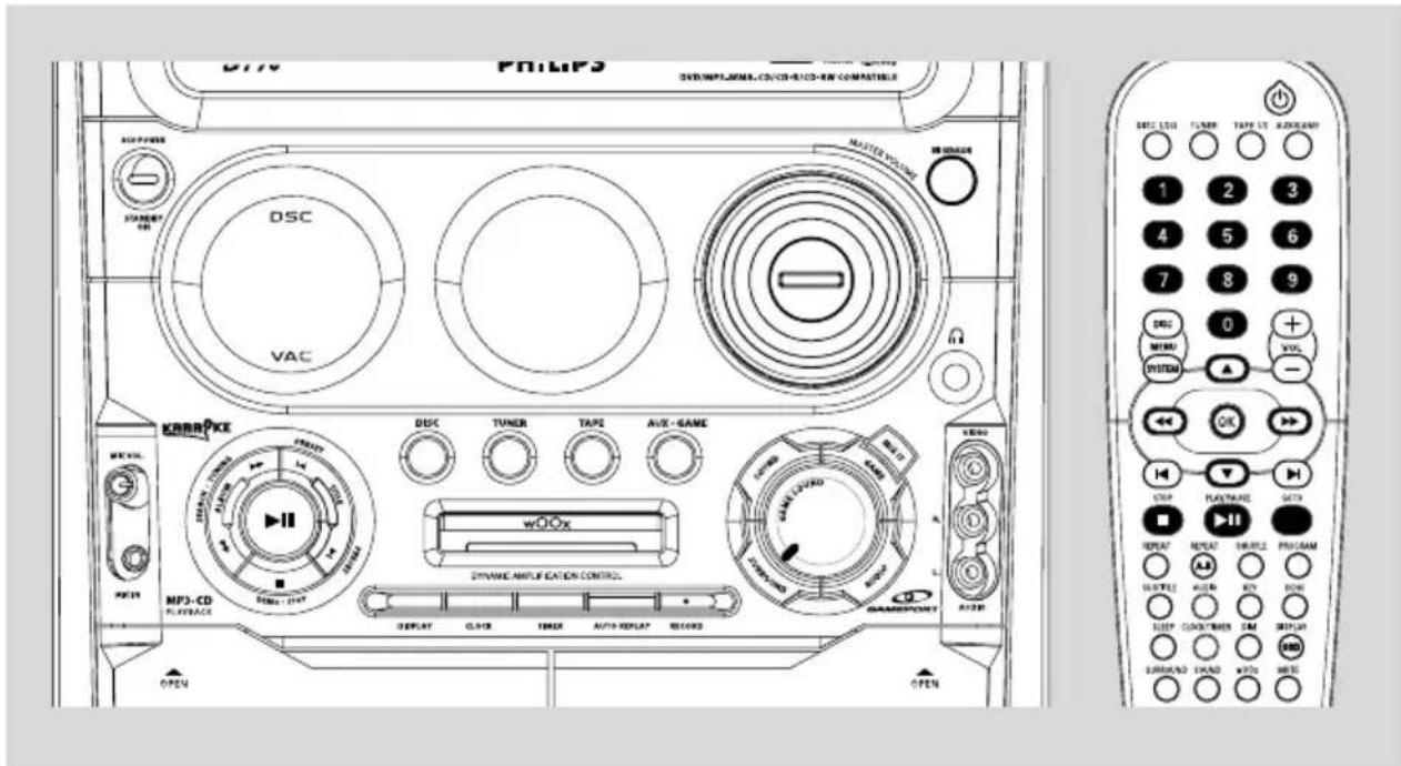PHILIPS FWD796 - Pour arrêter l'enregistrement - 1