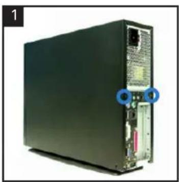 ASUS P2P5945G - Kapağın çıkarılması - 1