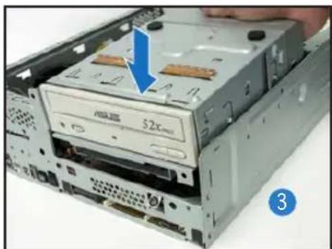 ASUS P2P5945G - Reinstalling the storage drive assembly - 1