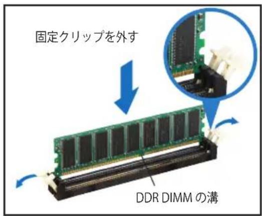 ASUS P2P5945G - DIMM の取付け - 1
