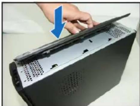 ASUS P2P5945G - Installing the foot stand - 1
