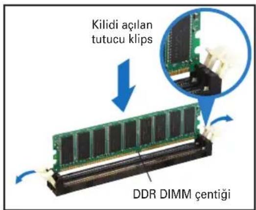 ASUS P2P5945G - DIMM'in takılması - 1