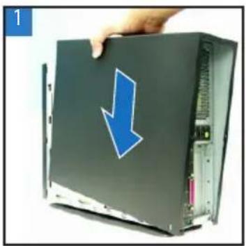 ASUS P2P5945G - Reinstalling the cover - 1