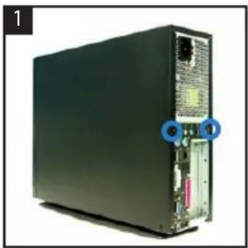 ASUS P2P5945G - カバーの取外し - 1
