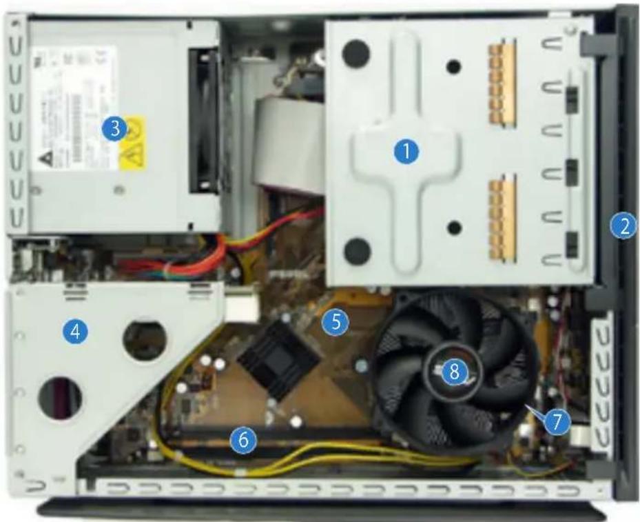 ASUS P2P5945G - 内部コンポーネント - 1