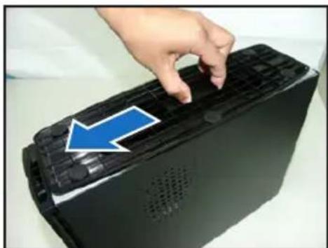 ASUS P2P5945G - Installing the foot stand - 2