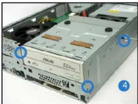 ASUS P2P5945G - Reinstalling the storage drive assembly - 2
