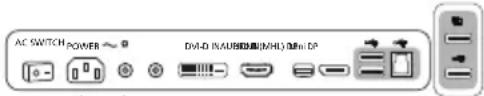 ACER BM320 - Conectarea monitorului la calculator - 2