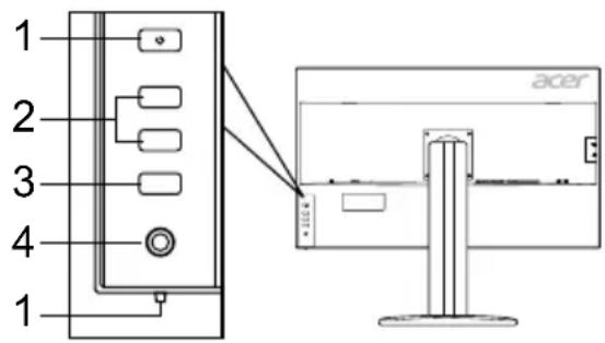 ACER BM320 - Ulkoiset ohjauslaitteet - 1