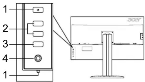 ACER BM320 - 3OBHIiHi eIemeHTn kepyBaHHa - 1