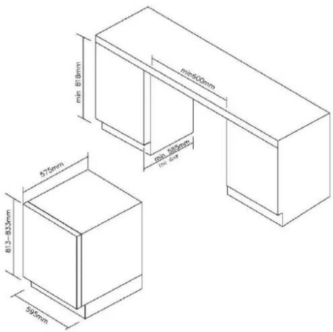 HOOVER HWCB 60D UKSSMN - Schéma de stockage - 4
