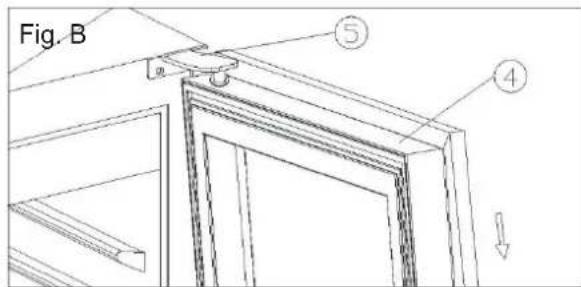 HOOVER HWCB 60D UKSSMN - Type A (for hel glass-/rustfri ståldør) - 2