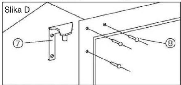 HOOVER HWCB 60D UKSSMN - Tip A (za vrata, ki so v celoti izdelana iz stekla/nerjavečega jekla) - 4