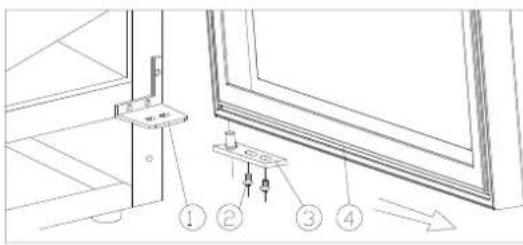 HOOVER HWCB 60D UKSSMN - Type B (for slim stainless steel door) - 1