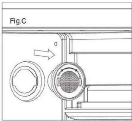 HOOVER HWCB 60D UKSSMN - How to replace the charcoal filter (if present in your appliance) - 2