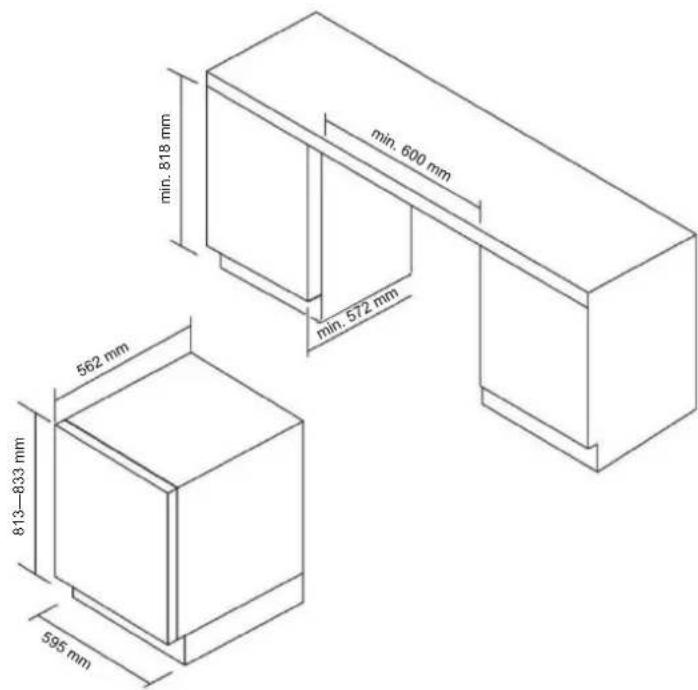 HOOVER HWCB 60D UKSSMN - Förvaringsdiagram - 4