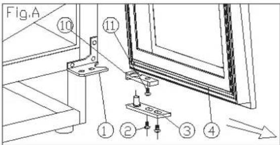HOOVER HWCB 60D UKSSMN - Type A (for full glass/stainless steel door) - 1