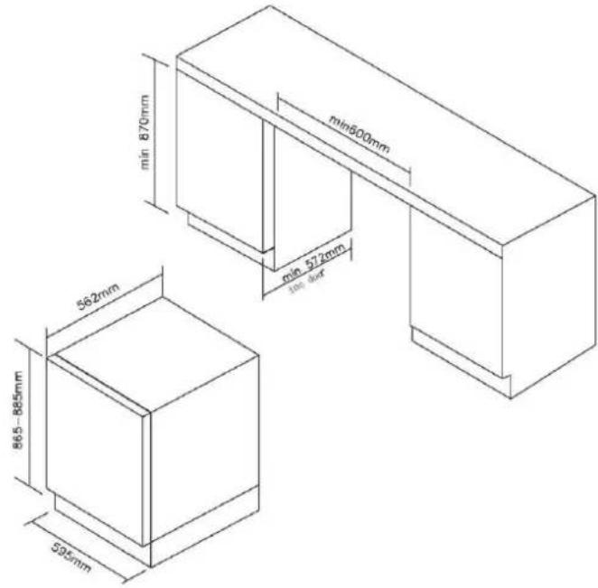 HOOVER HWCB 60D UKSSMN - Schéma de stockage - 5