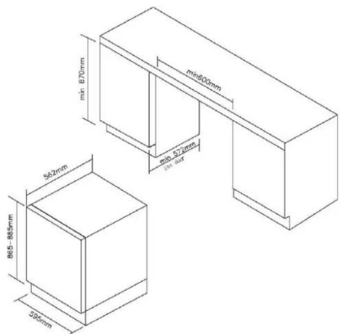 HOOVER HWCB 60D UKSSMN - Schéma uloženia - 6