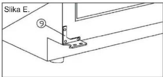 HOOVER HWCB 60D UKSSMN - Tip A (za vrata, ki so v celoti izdelana iz stekla/nerjavečega jekla) - 5
