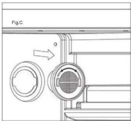 HOOVER HWCB 60D UKSSMN - Ako zmenit otváranie dvierok - 12