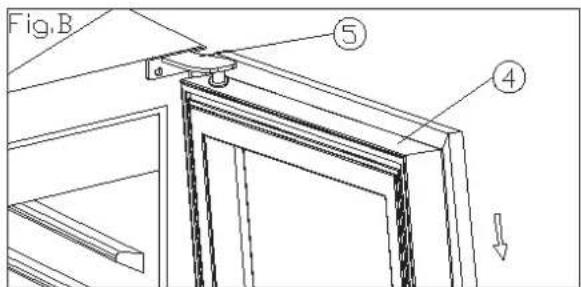 HOOVER HWCB 60D UKSSMN - Type A (for full glass/stainless steel door) - 2