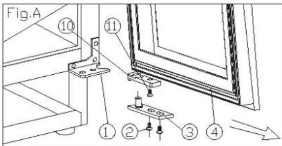 HOOVER HWCB 60D UKSSMN - Tipo A (para puerta de vidrio / acero inoxidable) - 1
