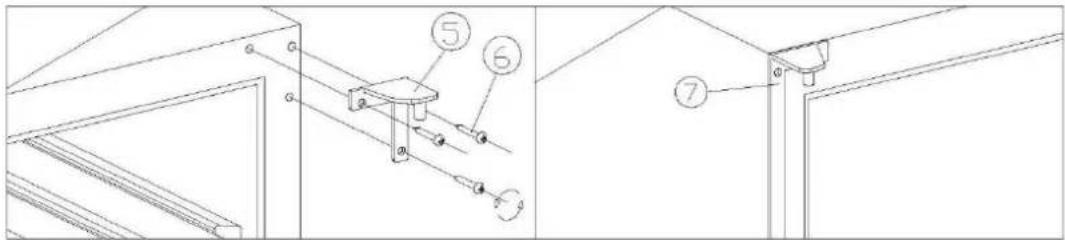 HOOVER HWCB 60D UKSSMN - Ako zmenit otváranie dvierok - 10