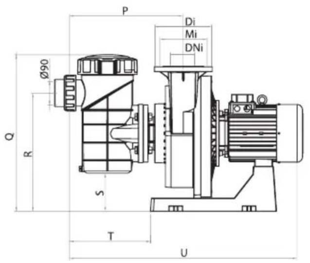 ASTRALPOOL KIVU - TECHNICAL CARACTERISTICS / RENSEIGNEMENTS TECHNIQUES / CARACTERÍSTICAS TÉCNICAS / DATI TECHNICI / TECHNISCHE ANGABEN / CARACTERISTICAS TECNICAS - 1