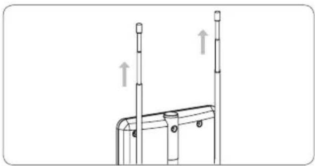 PHILIPS SDV1225T - Pour une réception VHF - 1
