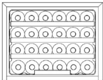HOOVER HWINE 300 HWCB 451 - Storage diagram - 1