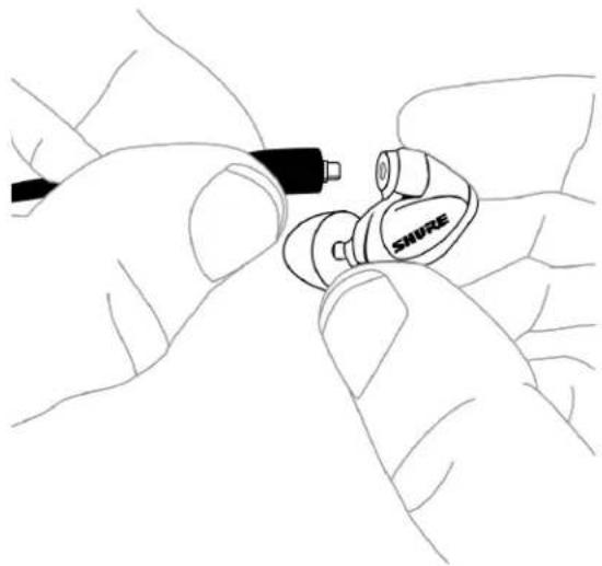 SHURE AONIC 3 - Câble détachable - 1