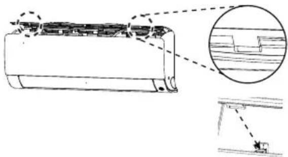 LG USUW246K3A0 - Montagem do filtro de ar - 3