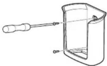 LG USUW246K3A0 - Instalar o suporte do controlo remoto - 1