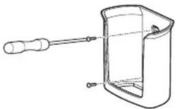 LG USUW246K3A0 - Installation du support de la télécommande - 1