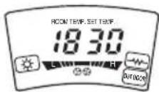 LG TPNH808FLA4 - Set the temperature upper than the room temperature. The temperature can be set within a range of 18^ C\~ 30^ C by 1^ C. - 2