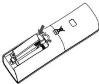 LG USUW186K3A0 - Az elemek behelyezése - 2